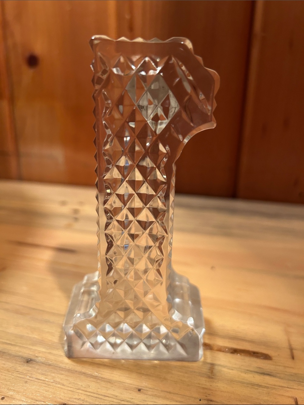 Waterford Crystal Number 1 Accent. - Picture 2 of 5